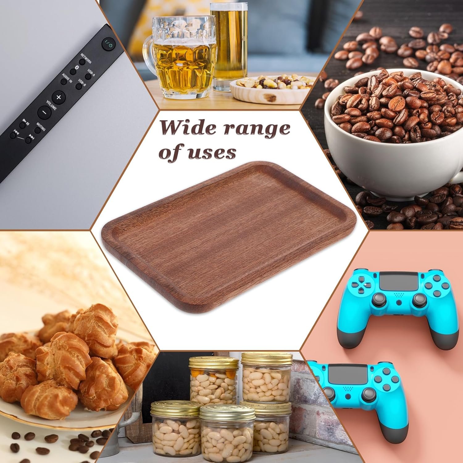 Wood Serving Tray - Image 2